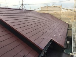 屋根塗装ﾘﾌｫｰﾑ　屋根塗装ﾘﾌｫｰﾑふじみ野　屋根塗装工事　